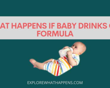 What happens if baby drinks old formula