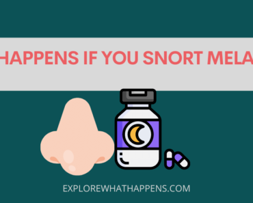 What happens if you snort melatonin?