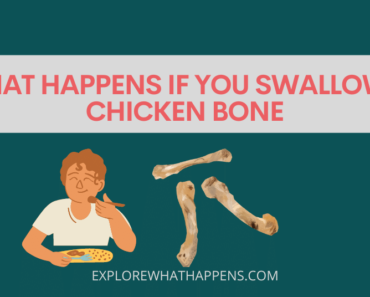 What happens if you swallow a chicken bone