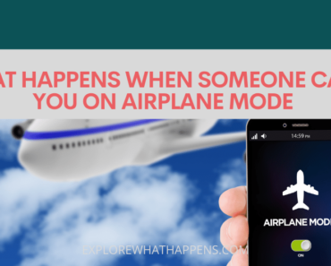 What happens when someone calls you on airplane mode