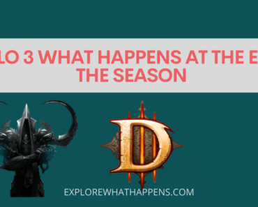 Diablo 3 what happens at the end of the season