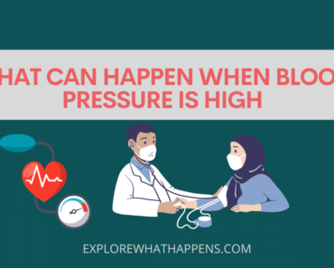 What can happen when blood pressure is high