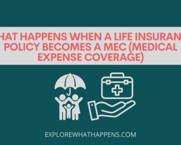 What happens when a life insurance policy becomes a MEC(Medical Expense Coverage)