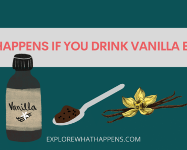 What happens if you drink vanilla extract