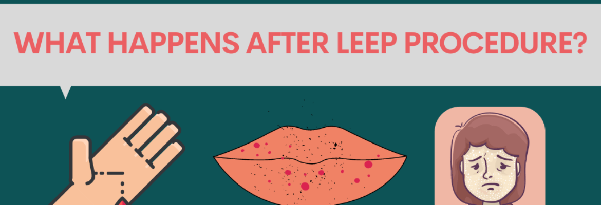 What happens after the LEEP procedure?