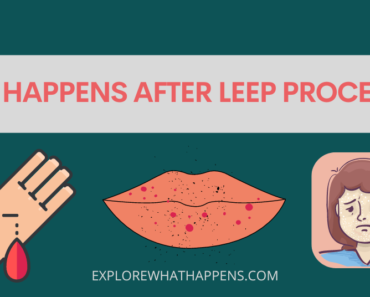 What happens after the LEEP procedure?
